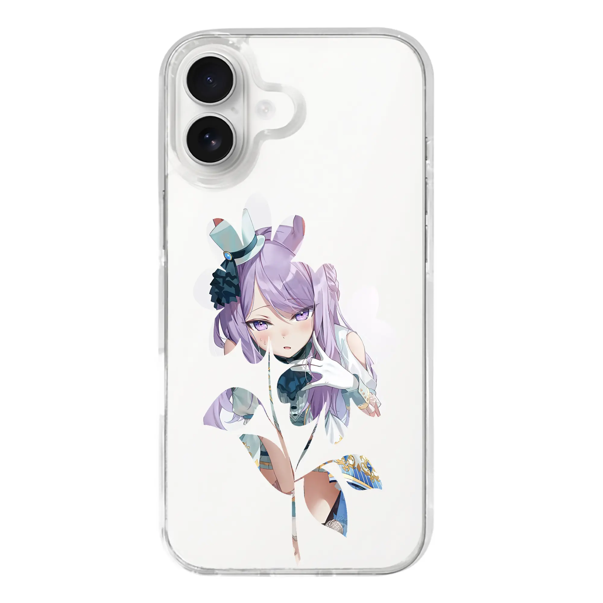 ウマ娘 プリティーダービー グッズ メジロマックイーン - iPhone 17シリーズ 透明スマホケース – 薄型・耐衝撃・精密フィット保護カバー